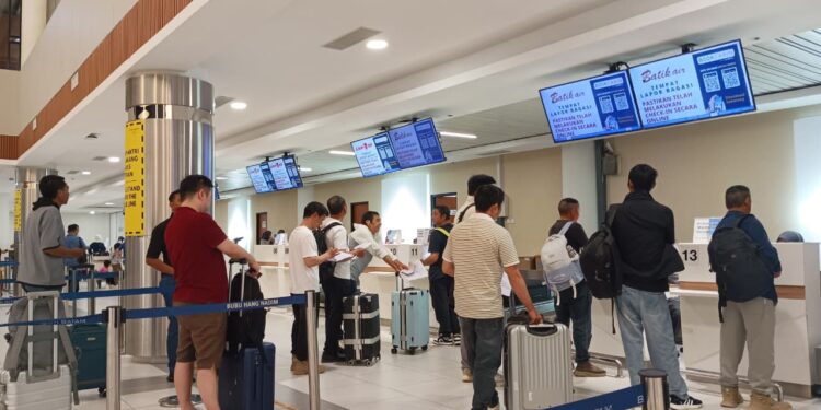 Libur Imlek, Hang Nadim Batam Terbangkan 55.207 Penumpang